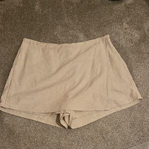 Old Navy Linen Rayon Skort
